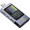 Tester USB Fnirsi FNB58 E-marker test rezistenta capacitate Bluetooth