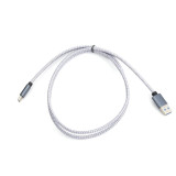 Cablu Nylon USB - USB tip C 3.0 / 3.1 / Alb, Universal