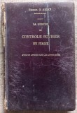 La question du controle ouvrier en Italie - Georges Assan/ dedicatie, semnatura
