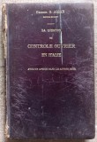 La question du controle ouvrier en Italie - Georges Assan/ dedicatie, semnatura, Ion Pillat