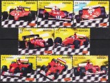 Gambia 2003 - Mașini de Formula 1, Ferrari, serie neuzata