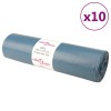 VidaXL Saci de gunoi 100 buc. albastru 240 L 155347