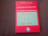 ANALIZA MATEMATICA - CULEGERE DE PROBLEME de CATALIN PANA , 2019 EDITIE CARTONATA