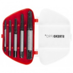 Set 5 extractoare suruburi rupte Strend Pro NP326, 3-19 mm