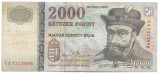 Bancnota 2000 forint 2003 - Ungaria