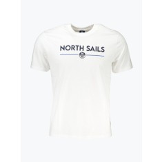 Tricou barbati din bumbac cu croiala Regular fit si imprimeu cu logo alb, XL