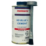 Solutie pentru lipit petice CEMENT HD BLUE + Italmatic, 250ml