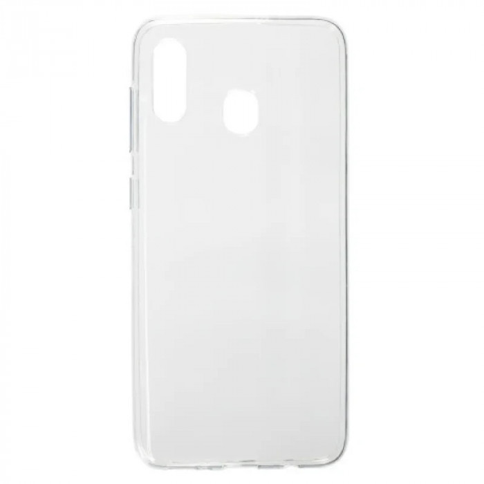 Husa Silicon Slim pentru Samsung Galaxy A20/A30 Transparent