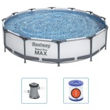 Cumpara ieftin Bestway Set de piscina Steel Pro MAX, 366 x 76 cm