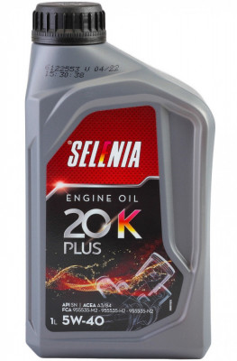 Ulei Motor Selenia 20K PLUS 5W-40 1L 70651E18EU foto