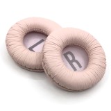 Set 2 bureti pentru casti JBL Junior 320BT / Junior 320 / JR310BT / JR310 / JR300BT / JR300 - Roz - Spuma cu memorie - Piele ecologica creponata