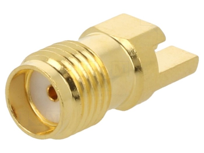 Conector SMA mamă orizontal SMT PCB