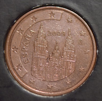 5 euro cent Spania 2009 foto