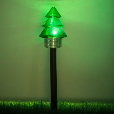 Felinar Solar Brad sau Baston, Plastic, Multicolor, Lungime 41cm, CE foto
