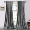 Draperie soft cu rejansa transparenta cu ate pentru galerie, Super, 250x220 cm, densitate 200 g/mp, Gri