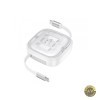 Cablu Date si Incarcare USB-C - USB-C HOCO U140 60W 0.95m Alb