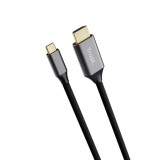 Cablu Trust Calyx USB-C - HDMI, gri ng