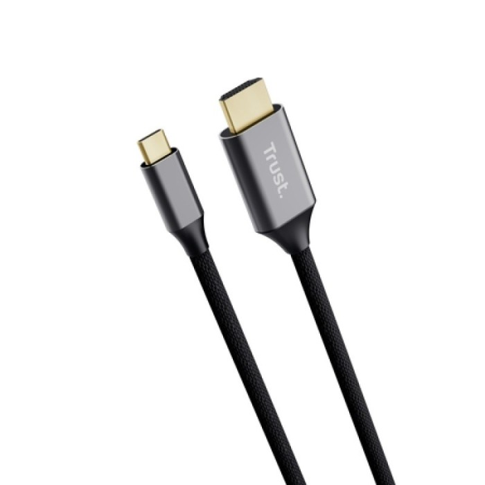 Cablu Trust Calyx USB-C - HDMI, gri ng