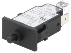 &Icirc;ntrerupător de supracurent Unom 240VAC 48VDC 16A SPST MCB