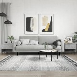 vidaXL Mese de cafea, 2 buc., gri beton, 50x46x50 cm, lemn compozit