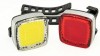 Set lumini bicicleta COB (reincarcabil USB)