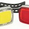 Set lumini bicicleta COB (reincarcabil USB)