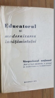 Educatorul si modernizarea invatamantului foto