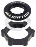 Adaptor Disc Frana IS6 la Center Lock Negru pt. Bicicleta