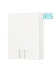 Dulap Baie Suspendat Roma 50x68 cm Alb MDF, 2 Usi, Polita - Mobilier Baie Elegant si Functional