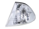 Lampa semnalizare fata Bmw Seria 3 (E46) Sedan/Combi 06.1998-09.2001 TYC partea stanga 200819BE, alb fara suport bec