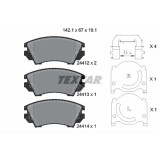 Set placute frana TEXTAR 2441201