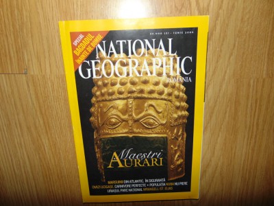 NATIONAL GEOGRAPHIC IUNIE 2003 foto