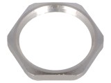 Piuliţă de &icirc;mpăm&acirc;ntare PG13,5 alamă nichelată 3mm