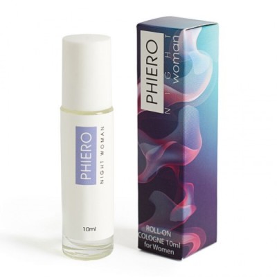 500 COSMETICS - PHIERO NIGHT WOMAN. PERFUME WITH PHEROMONES IN ROLL-ON FORMAT FOR WOMEN foto