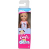 Papusa Barbie Club Chelsea Beach Mermaid Swimsuit (ghv55)