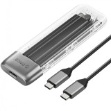 Rack Orico TXM2-C3 pentru SSD SATA M.2 NVMe, Gri
