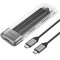Rack Orico TXM2-C3 pentru SSD SATA M.2 NVMe, Gri