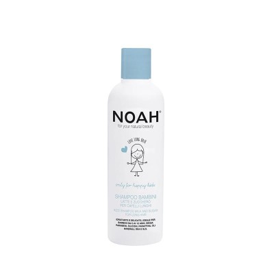 Sampon cu Lapte si Zahar pentru Spalare Frecventa pentru Copii cu Parul Lung 250 mililitri Noah foto