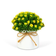 Planta artificiala decorativa - Flori mici - 3 modele - 18 x 8,5 cm Best CarHome