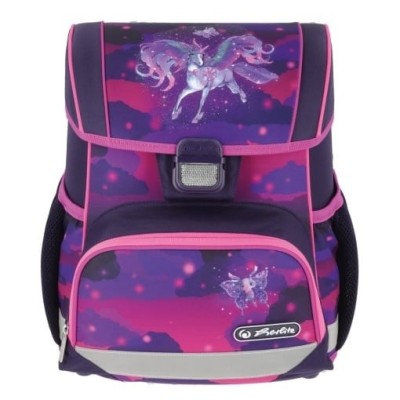 Ghiozdan fete neechipat Herlitz Loop, motiv Magic Unicorn foto