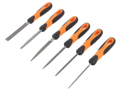 Kit pile ciocan planator metal - 6 piese 100mm cu geantă foto