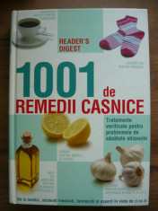 READER&amp;#039;S DIGEST - 1001 DE REMEDII CASNICE - 2008 foto