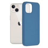 Husa Liquid soft touch compatibila cu Apple IPhone 13, Albastru - ALC&reg;, ALC MOBILE
