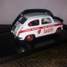 Macheta Fiat 600D - 1965 Abbigliamento intimo Lovable - BRUMM scara 1:43