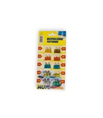 Sigurante auto 5A 7.5A 10A 15A 20A 25A 30A 10buc 19x13mm