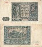 1941 (1 VIII), 50 złotych (P-102) - Polonia! Ocupaţia nazistă din Polonia!