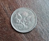 C50 - Moneda foarte veche - 5 centi - Australia - 1977, Australia si Oceania