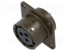 Conector circular soclu mamă AMPHENOL PT/451 3 pini 13A 600V drept