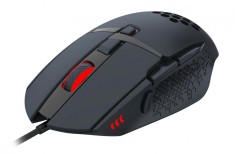 Mouse gaming Serioux Tobis, Senzor Sunplus 192, 1000-6400 DPI, switch HUANO, pana la 20 milioane de click-uri, 8 Butoane, 3 moduri de iluminare RGB, c foto