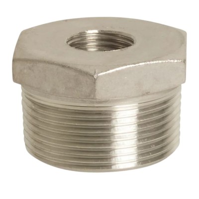 Reductie inox filetata 4 toli x 2 toli foto
